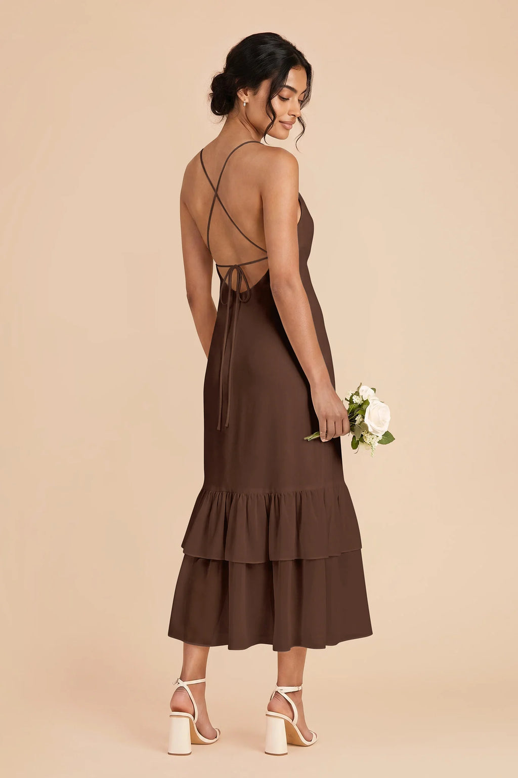 Liora Espresso alternate view 2 bridesmaid dress