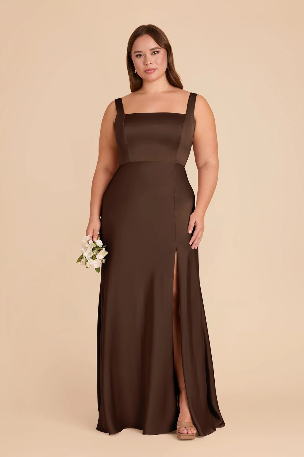 Elowen Espresso alternate view 1 bridesmaid dress