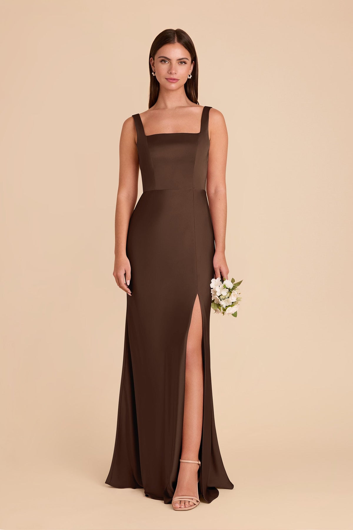 Elowen Espresso alternate view 8 bridesmaid dress