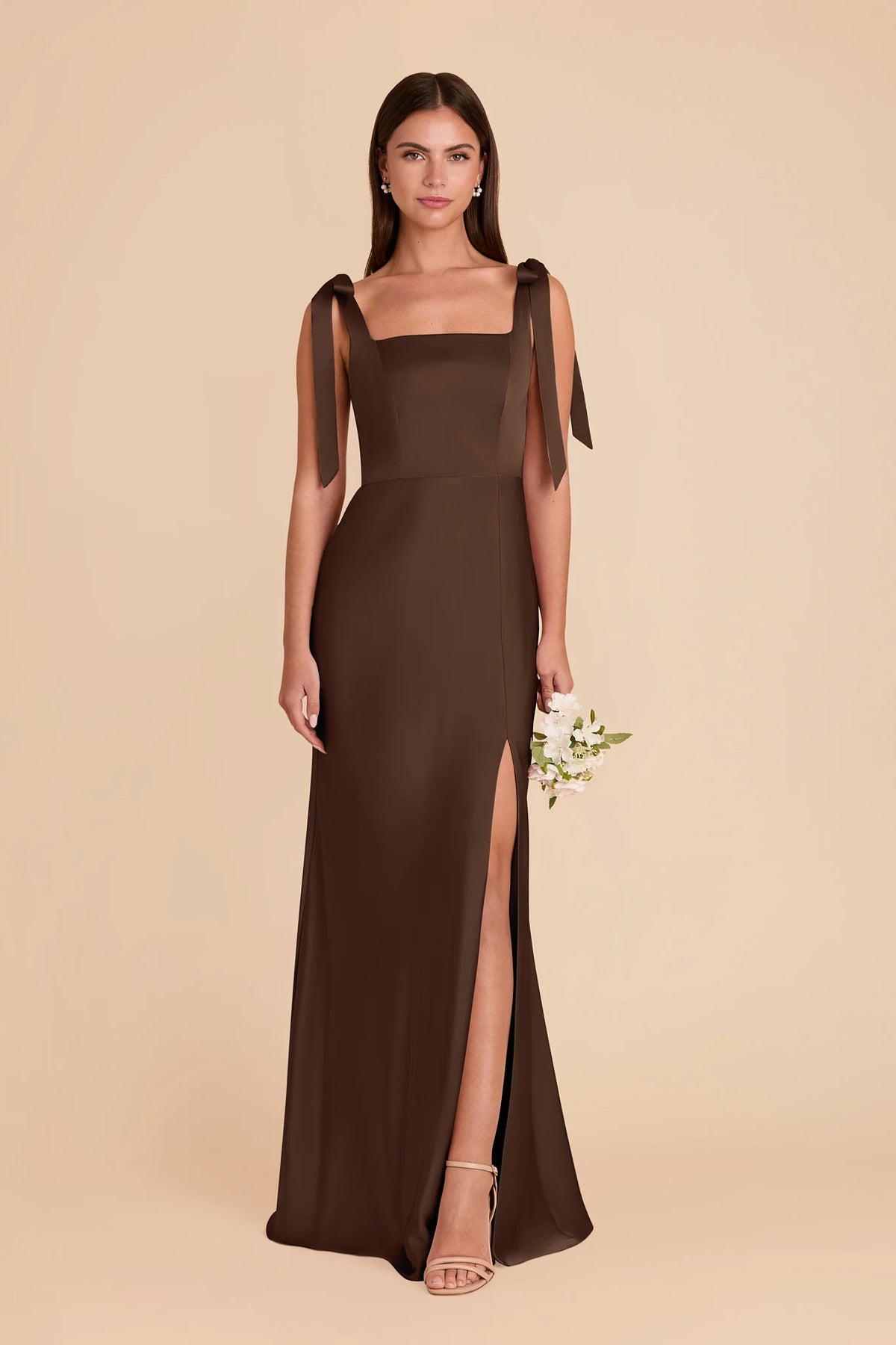 Elowen Espresso alternate view 2 bridesmaid dress