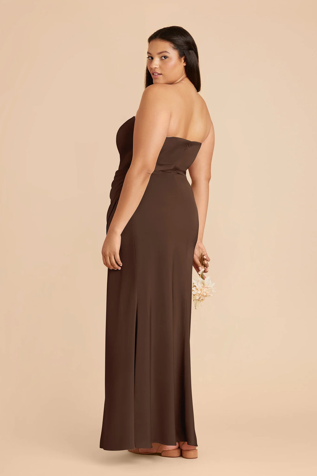 Lucienne Espresso alternate view 6 bridesmaid dress