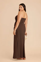 Lucienne Espresso alternate view 6 bridesmaid dress