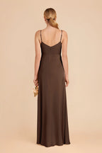 Elara Espresso alternate view 4 bridesmaid dress