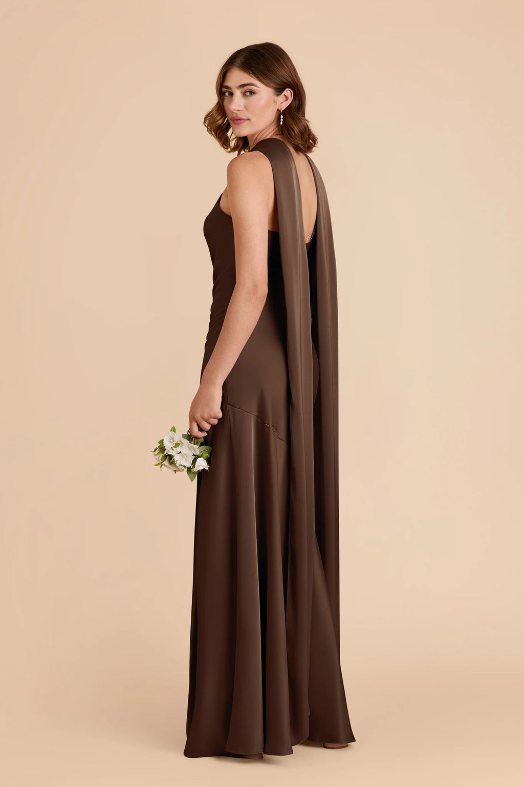 Camille Espresso alternate view 5 bridesmaid dress