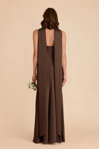 Camille Espresso alternate view 6 bridesmaid dress