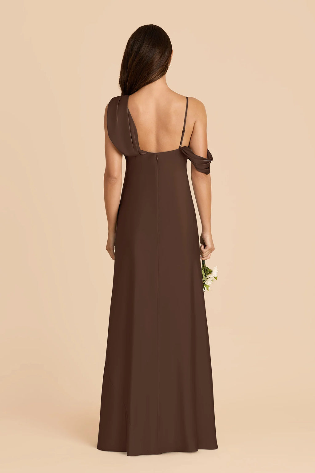 Thalia Espresso alternate view 4 bridesmaid dress
