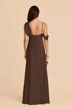 Thalia Espresso alternate view 4 bridesmaid dress