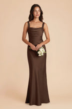 Colette Espresso alternate view 1 bridesmaid dress