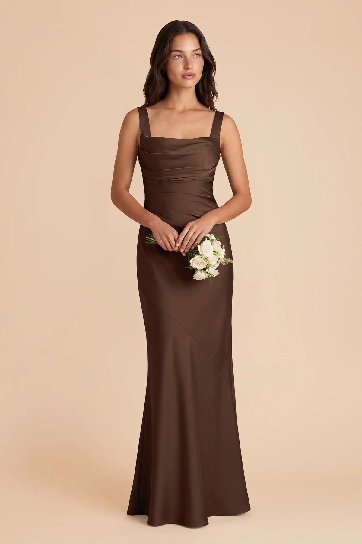 Colette Espresso alternate view 1 bridesmaid dress