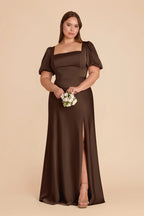 Selene Espresso alternate view 4 bridesmaid dress