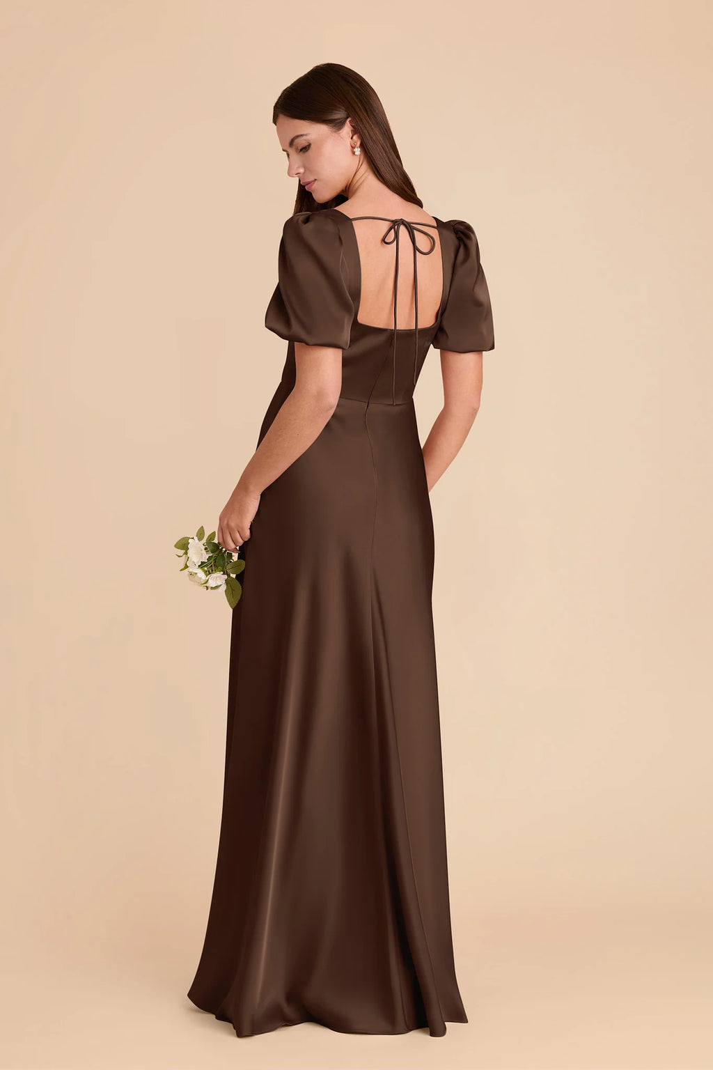 Selene Espresso alternate view 2 bridesmaid dress
