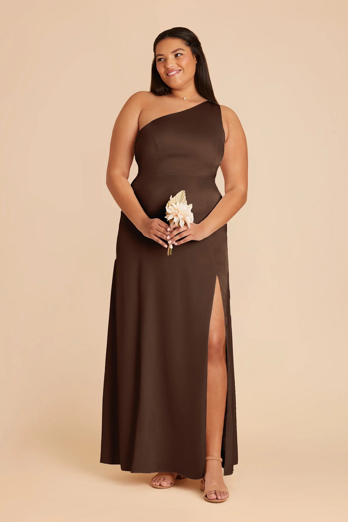 Briar Espresso alternate view 1 bridesmaid dress