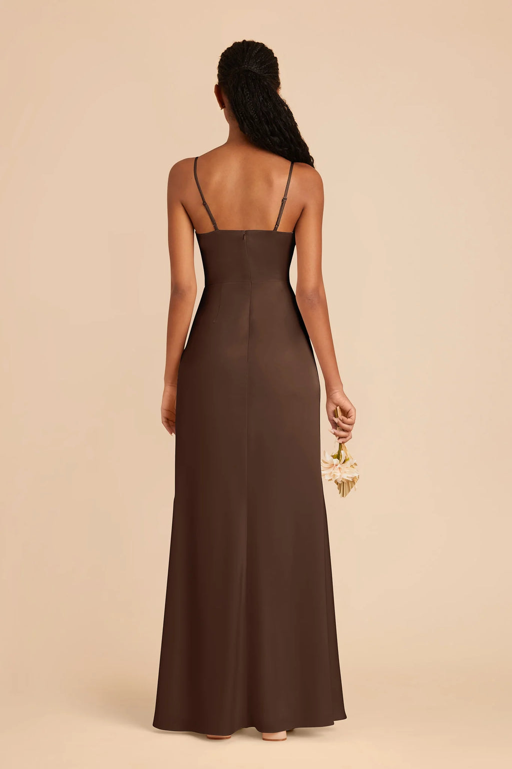 Sabine Espresso alternate view 3 bridesmaid dress