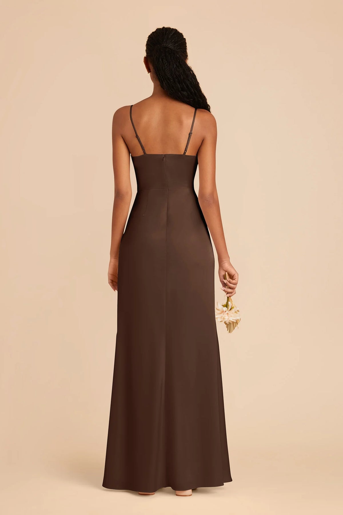 Sabine Espresso alternate view 3 bridesmaid dress