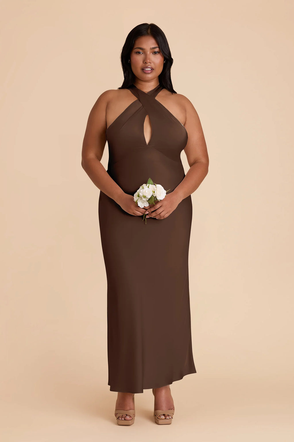 Seraphine Espresso alternate view 6 bridesmaid dress