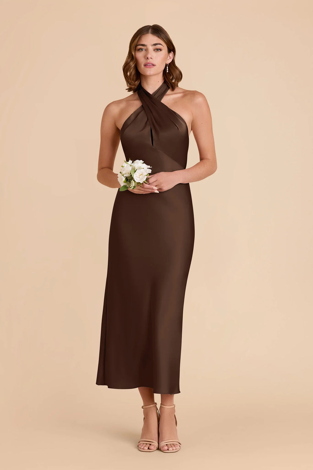 Seraphine Espresso alternate view 3 bridesmaid dress