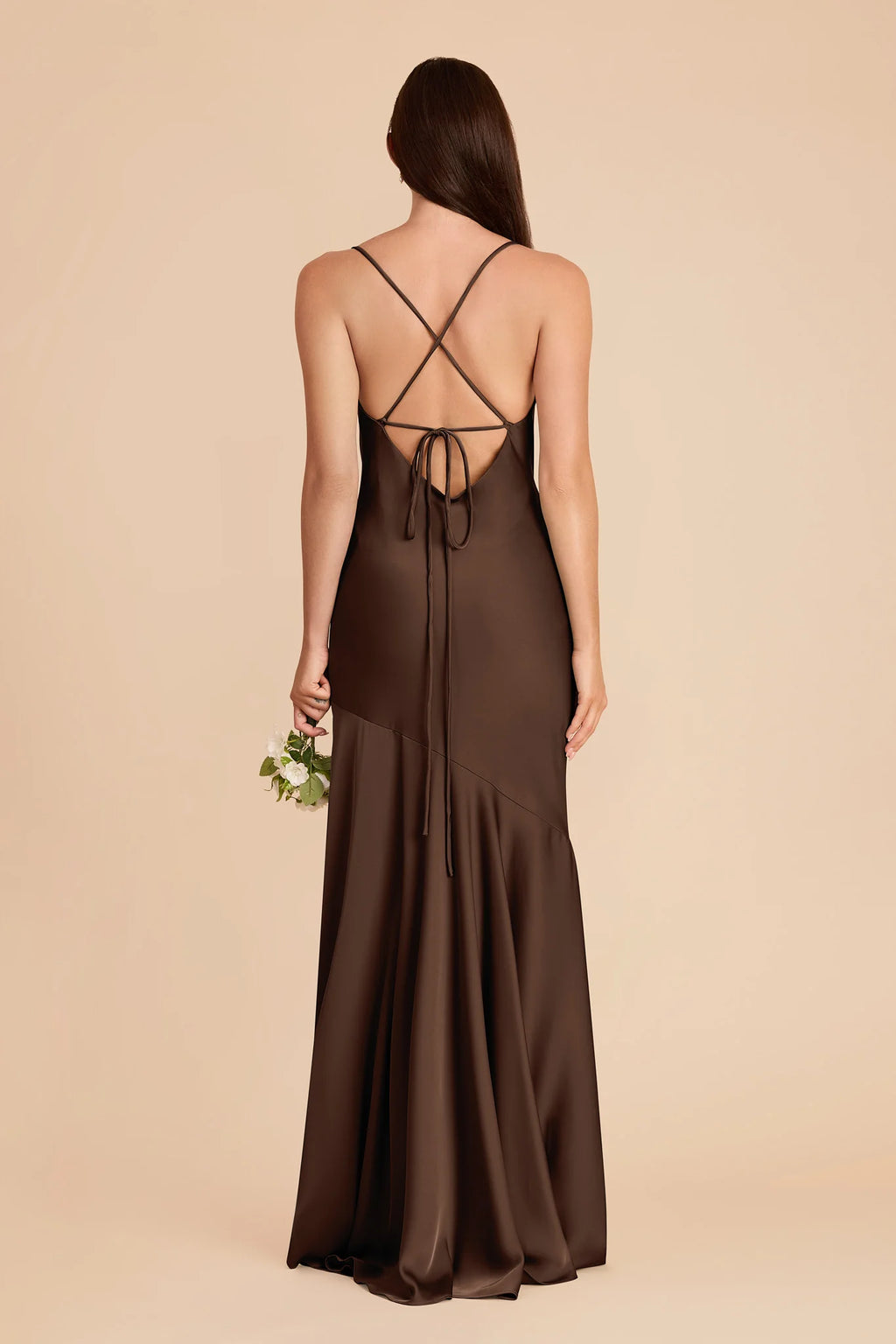 Estelle Espresso alternate view 6 bridesmaid dress