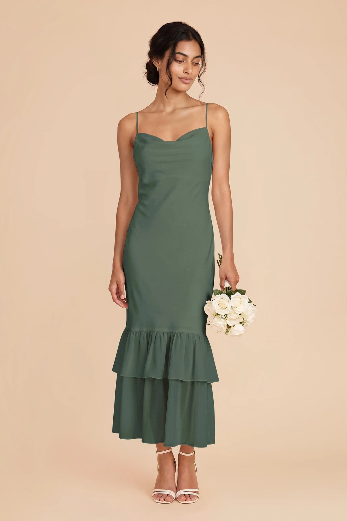 Liora Eucalyptus alternate view 1 bridesmaid dress
