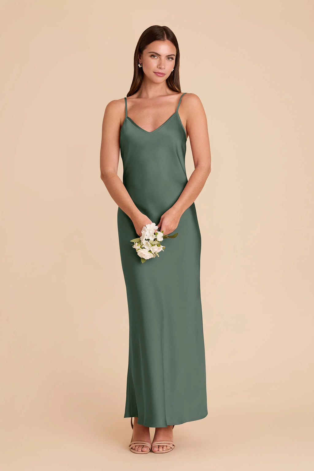 Amara Eucalyptus alternate view 2 bridesmaid dress