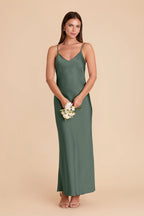 Amara Eucalyptus alternate view 2 bridesmaid dress