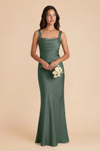 Colette Eucalyptus alternate view 1 bridesmaid dress