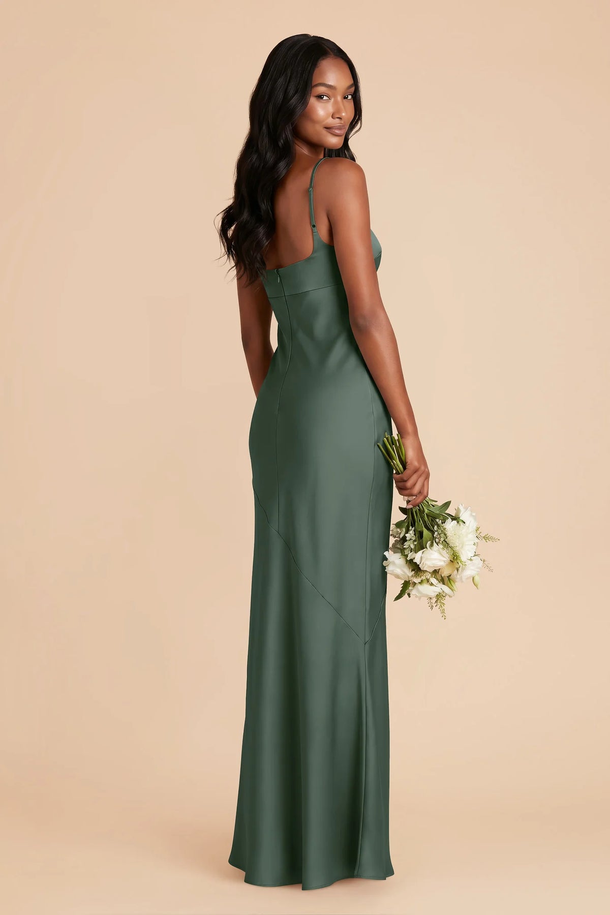 Noelle Eucalyptus alternate view 2 bridesmaid dress