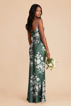 Noelle Eucalyptus Whimsical Blooms alternate view 1 bridesmaid dress