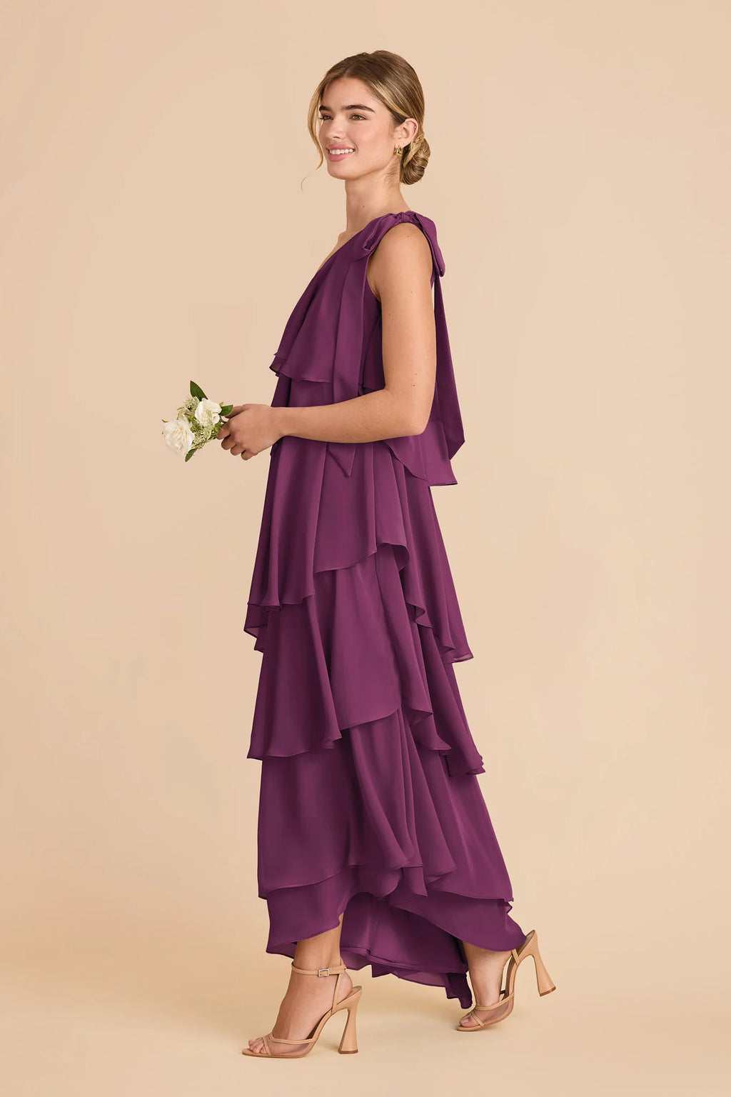 Marisol Fig alternate view 2 bridesmaid dress