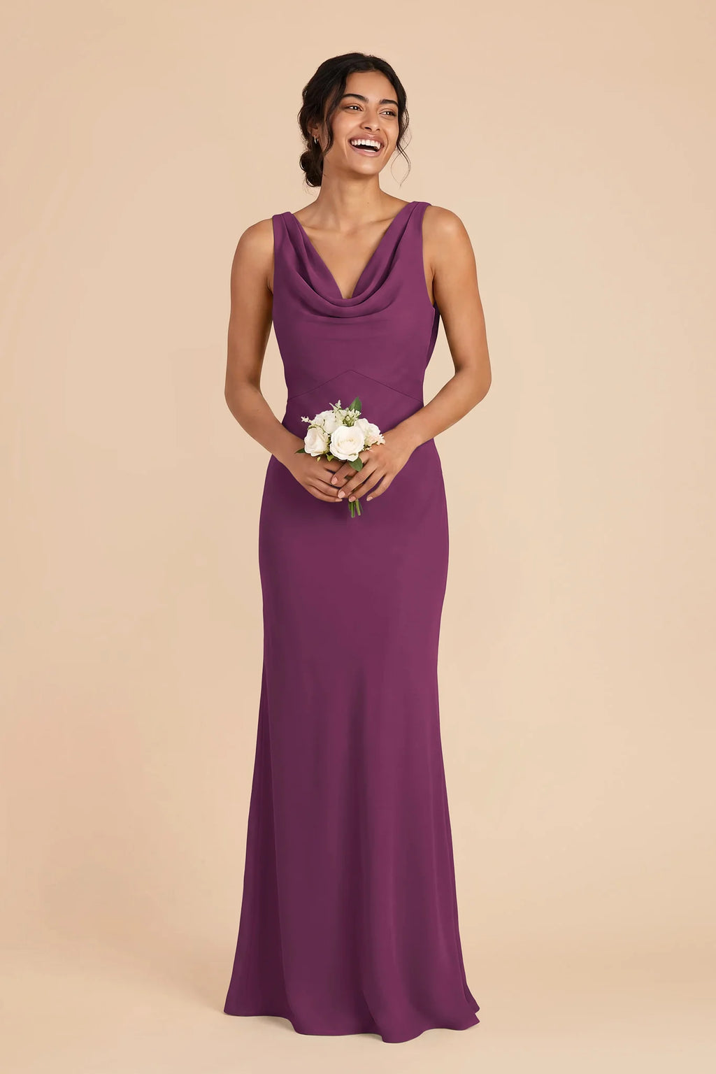 Odette Fig alternate view 1 bridesmaid dress
