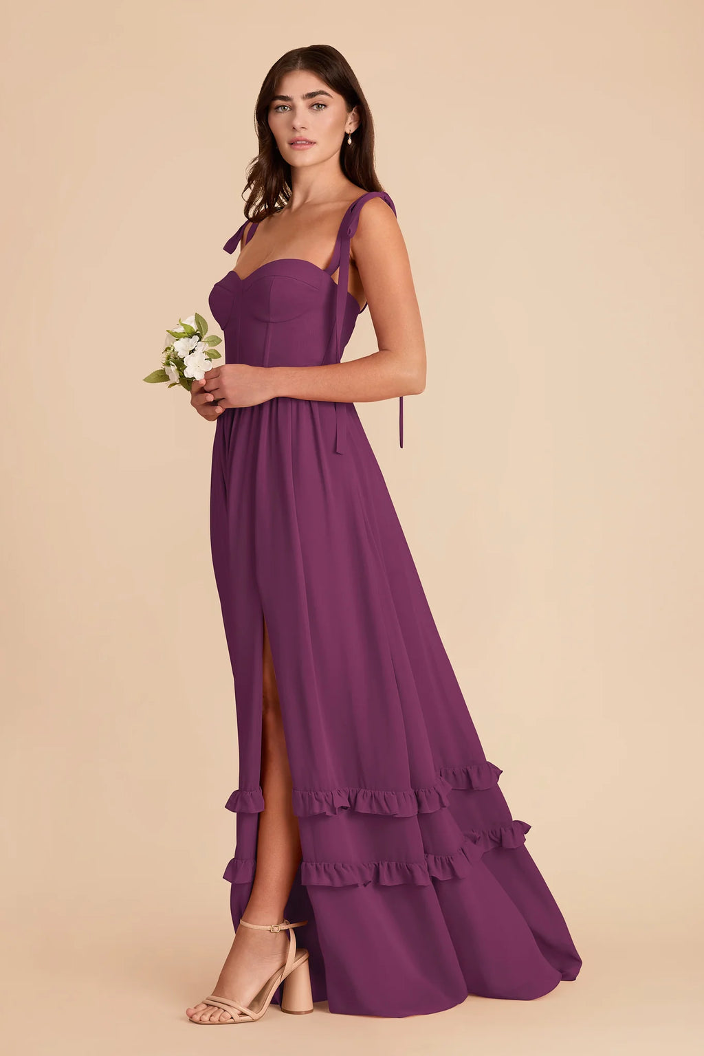 Daphne Fig alternate view 3 bridesmaid dress