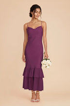 Liora Fig alternate view 1 bridesmaid dress
