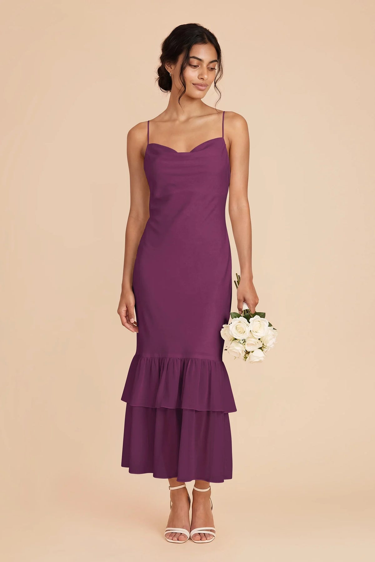 Liora Fig alternate view 1 bridesmaid dress