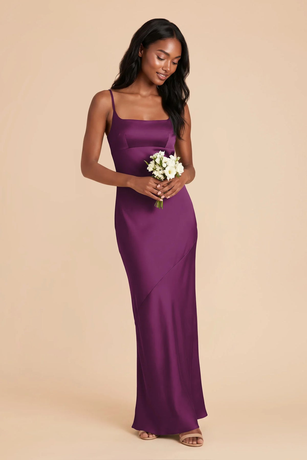 Noelle Fig alternate view 1 bridesmaid dress