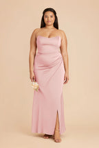 Lucienne Fondant Pink alternate view 1 bridesmaid dress