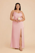 Elara Fondant Pink alternate view 3 bridesmaid dress