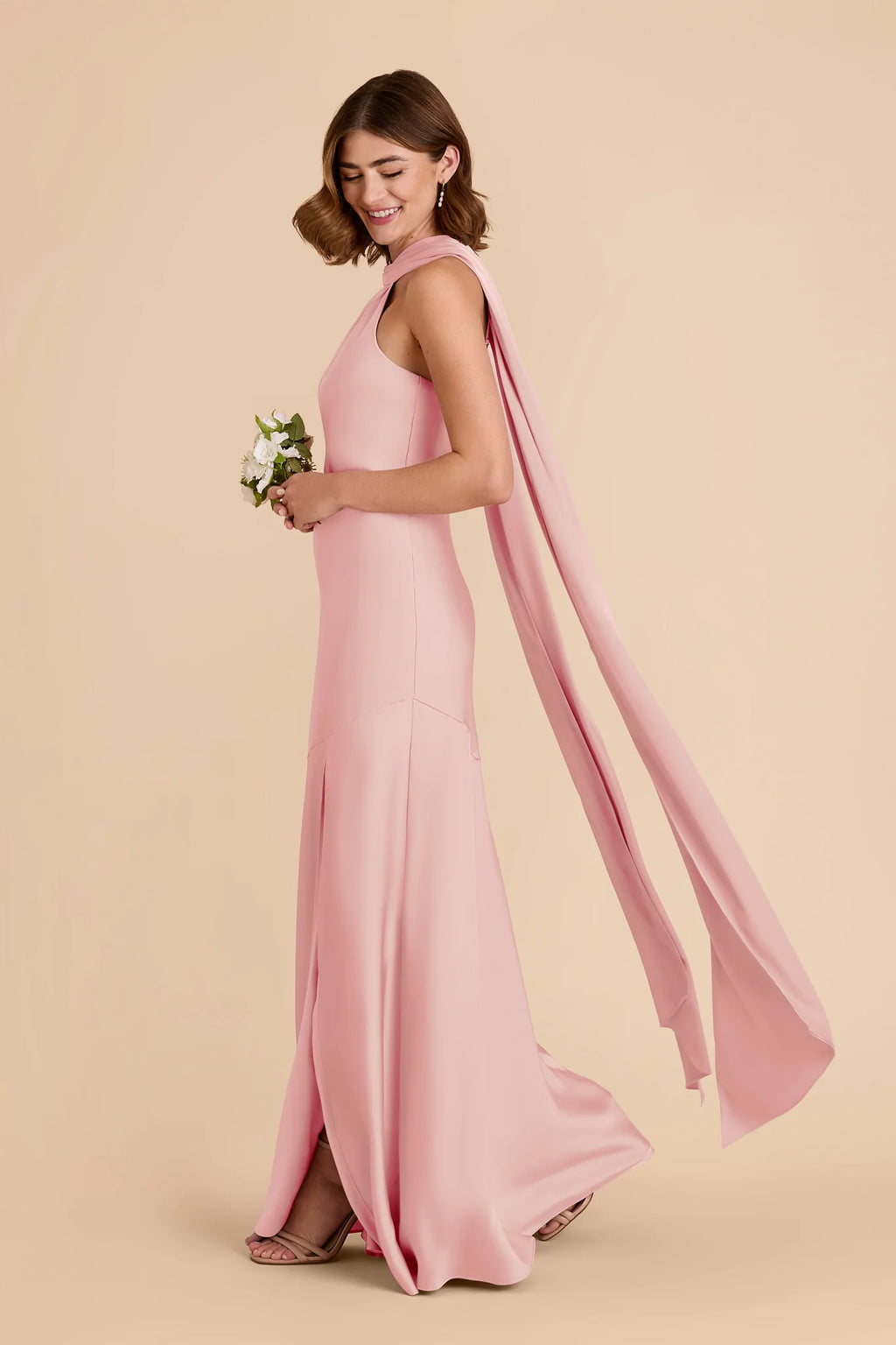 Camille Fondant Pink alternate view 2 bridesmaid dress