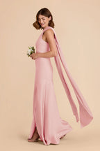 Camille Fondant Pink alternate view 2 bridesmaid dress