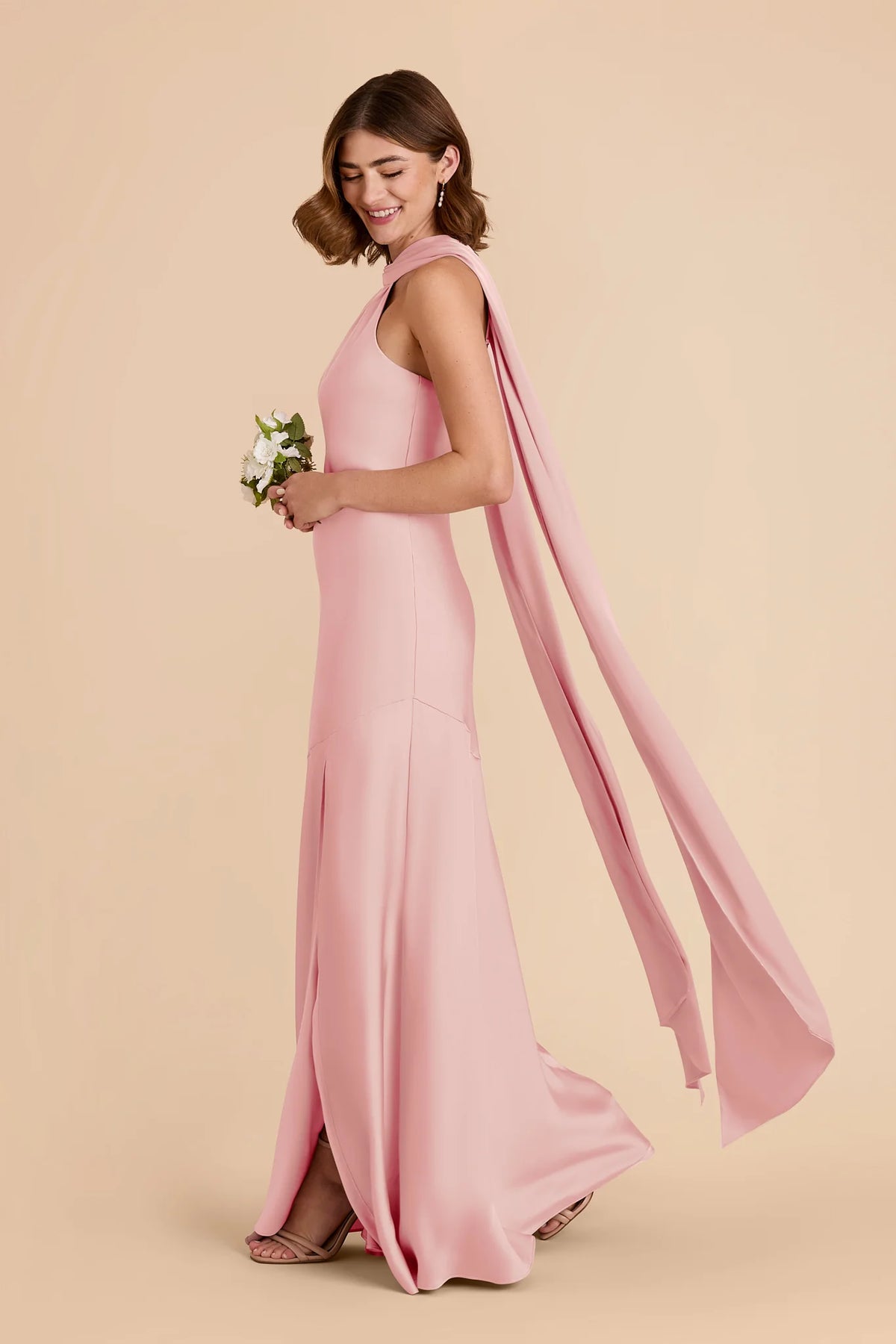 Camille Fondant Pink alternate view 2 bridesmaid dress