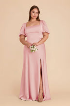 Selene Fondant Pink alternate view 4 bridesmaid dress