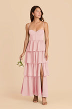 Calista Fondant Pink alternate view 1 bridesmaid dress