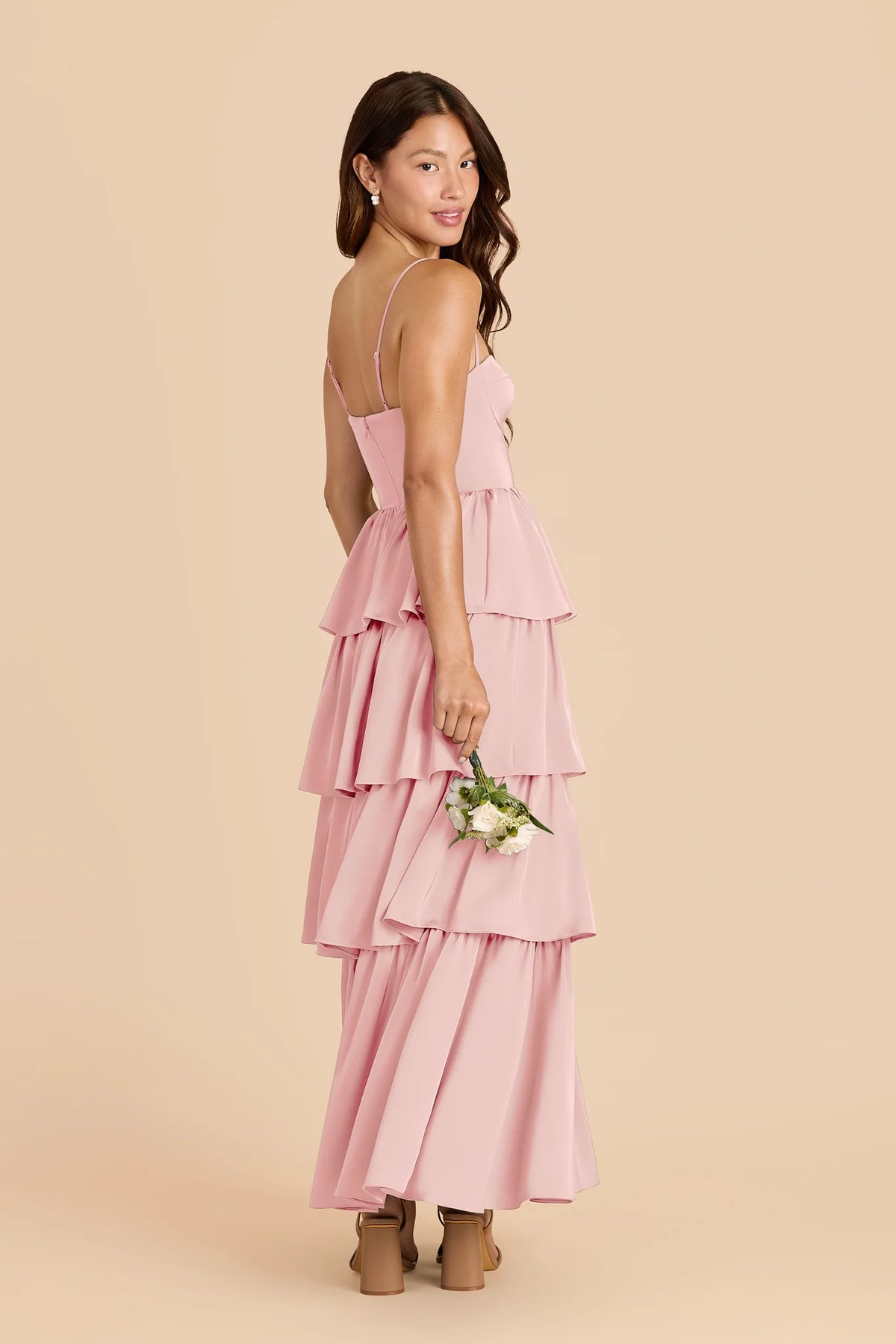 Calista Fondant Pink alternate view 2 bridesmaid dress
