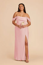 Corinne Fondant Pink alternate view 8 bridesmaid dress