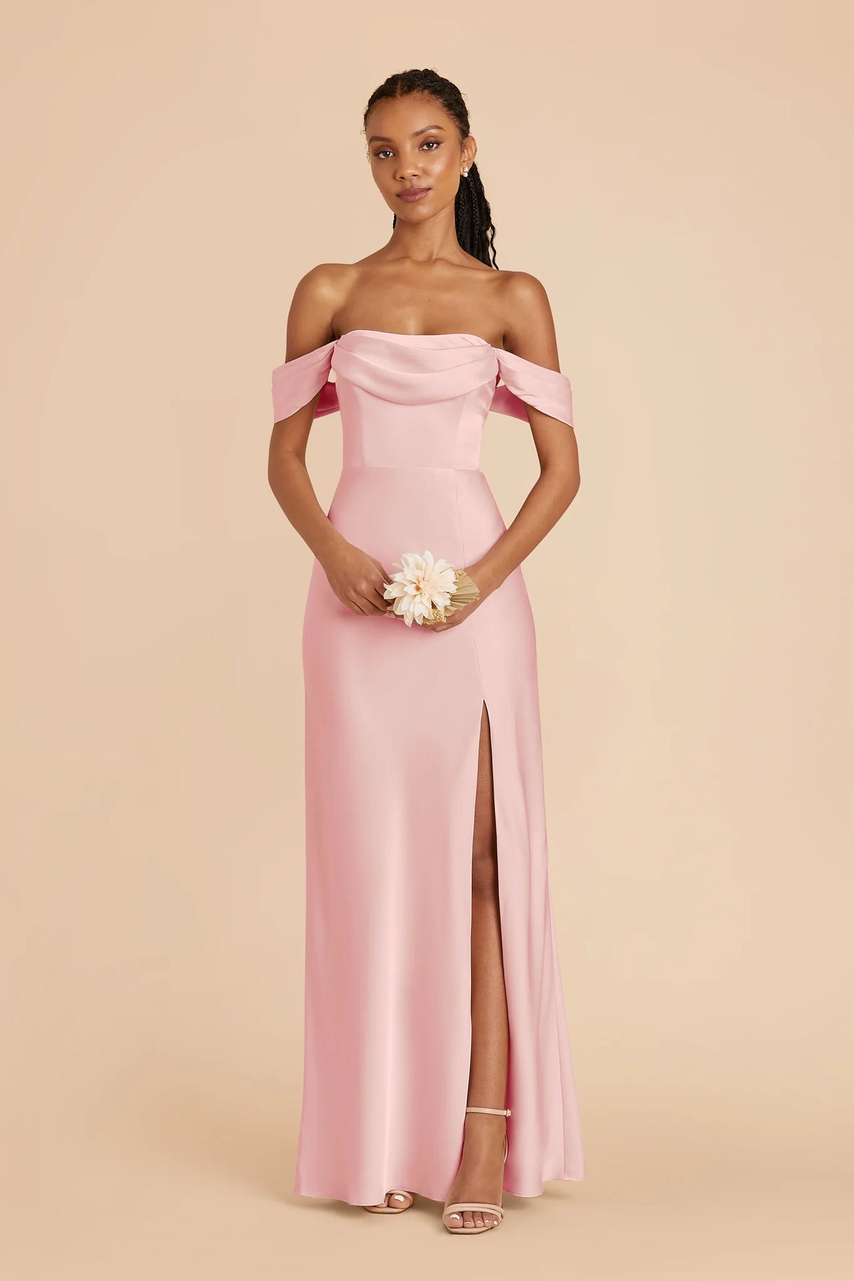 Corinne Fondant Pink alternate view 2 bridesmaid dress