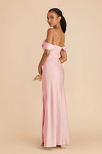 Corinne Fondant Pink alternate view 4 bridesmaid dress