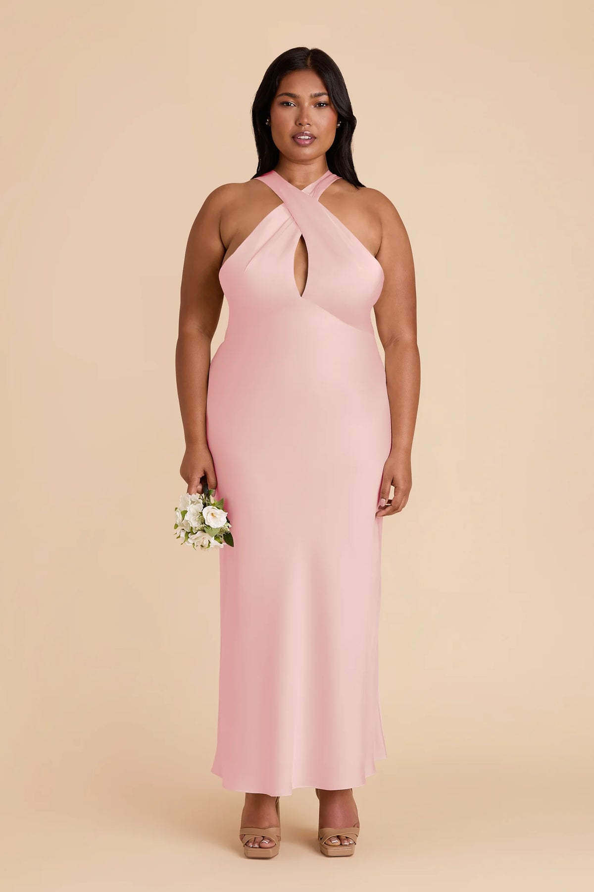 Seraphine Fondant Pink alternate view 1 bridesmaid dress