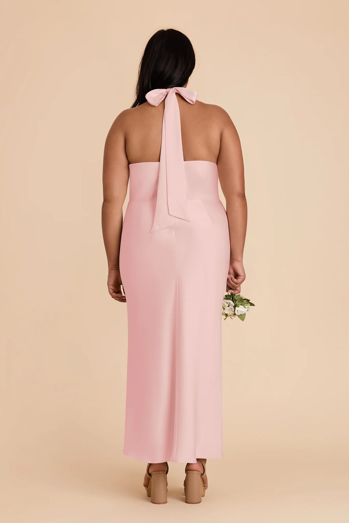 Seraphine Fondant Pink back view bridesmaid dress
