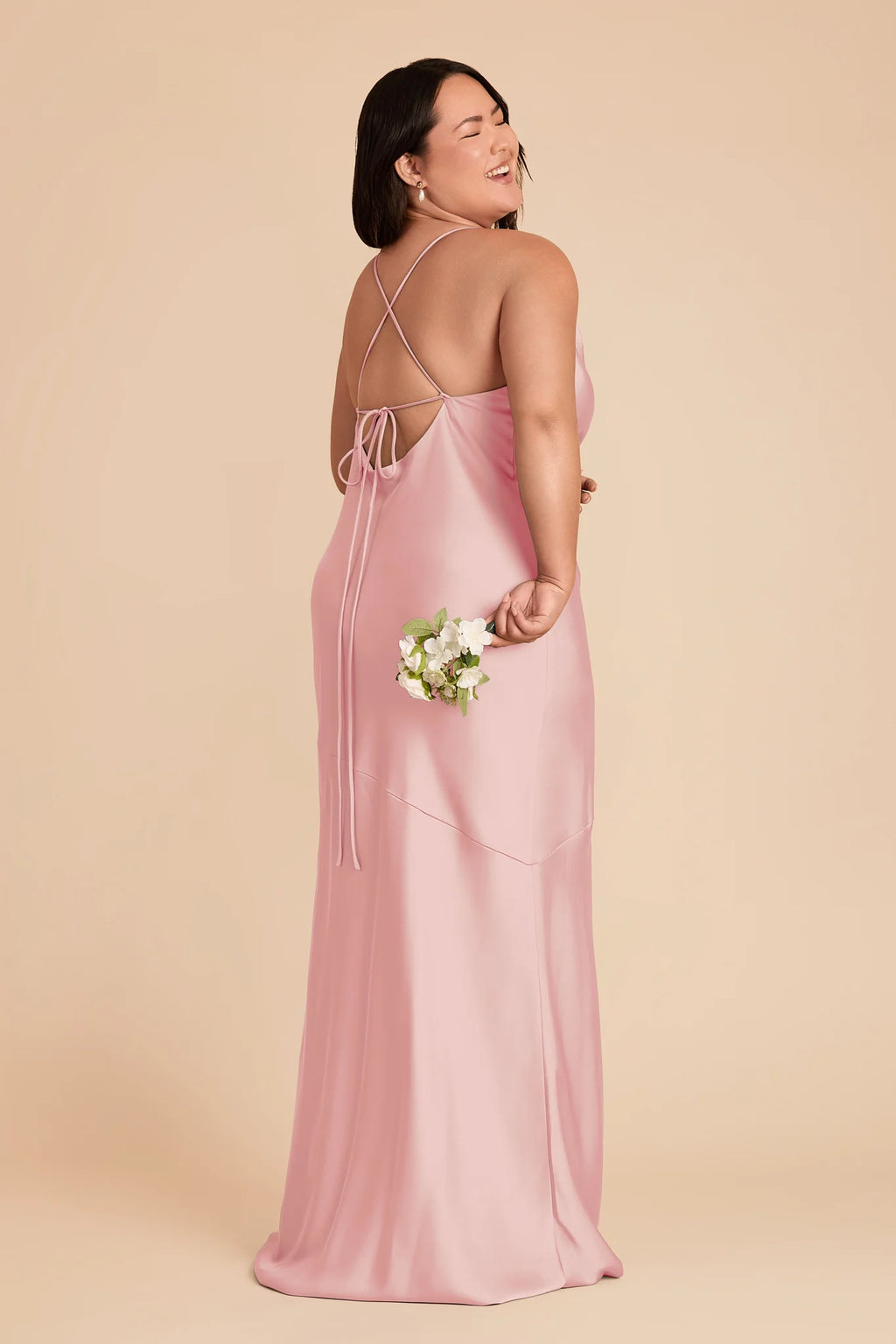 Estelle Fondant Pink alternate view 6 bridesmaid dress
