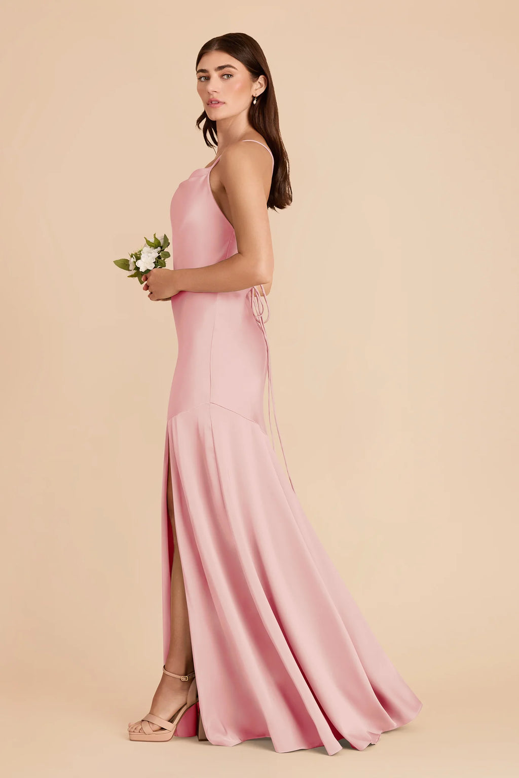 Estelle Fondant Pink alternate view 3 bridesmaid dress