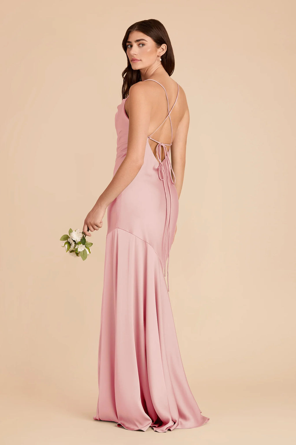 Estelle Fondant Pink alternate view 4 bridesmaid dress