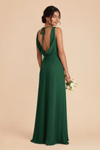 Odette Forest Green alternate view 2 bridesmaid dress